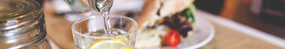 Eating at Nabila's Garden Restaurant restaurant in Fitzgerald, GA.